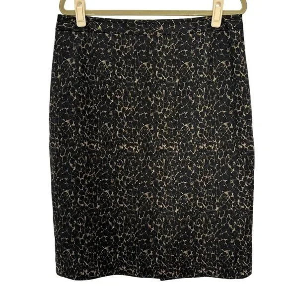 NWOT Elie Tahari Animal Print Skirt Size 16 - Picture 1 of 3